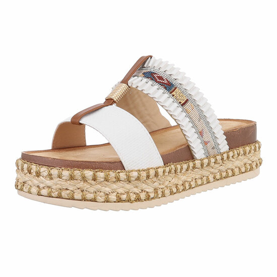 Witte mule Bonney