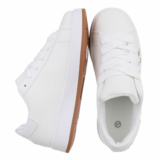  Lage witte sneaker Annemijn