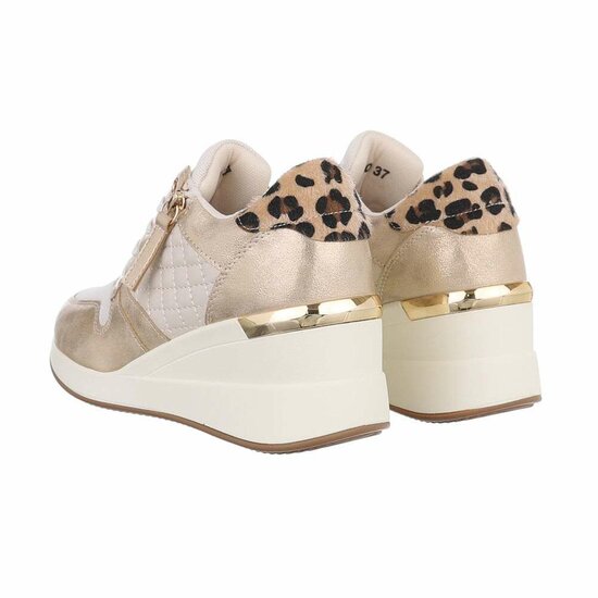 Baskets beiges montantes Ariesta 