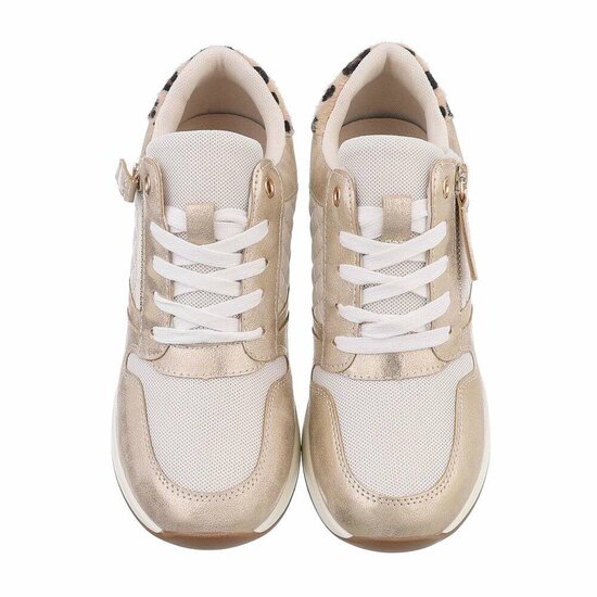 Baskets beiges montantes Ariesta 