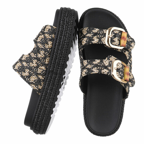 Zwarte mule Bobine