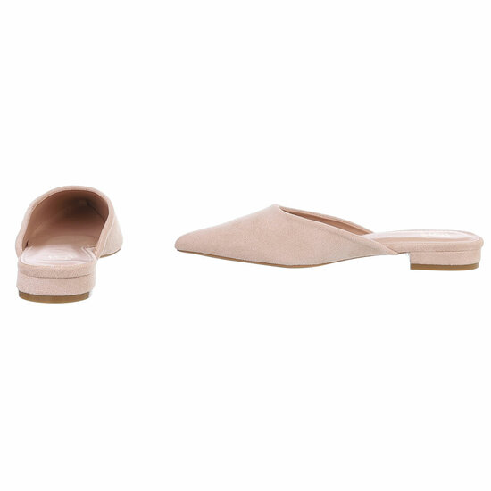Beige mule Bregita