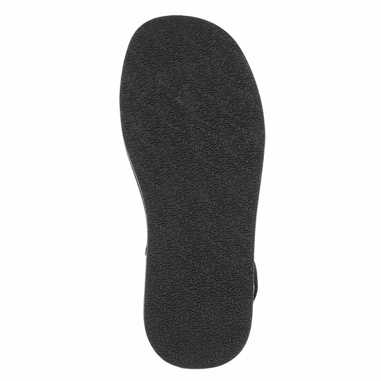 Zwarte sandaal met platform zool Brianda