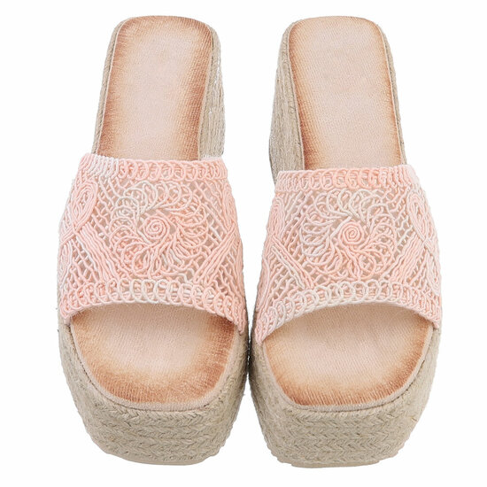 Rose hoge mule Brikke