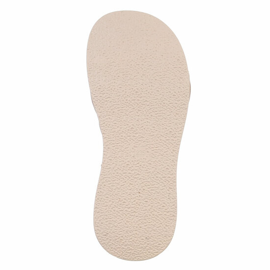 Beige hoge mule Christina