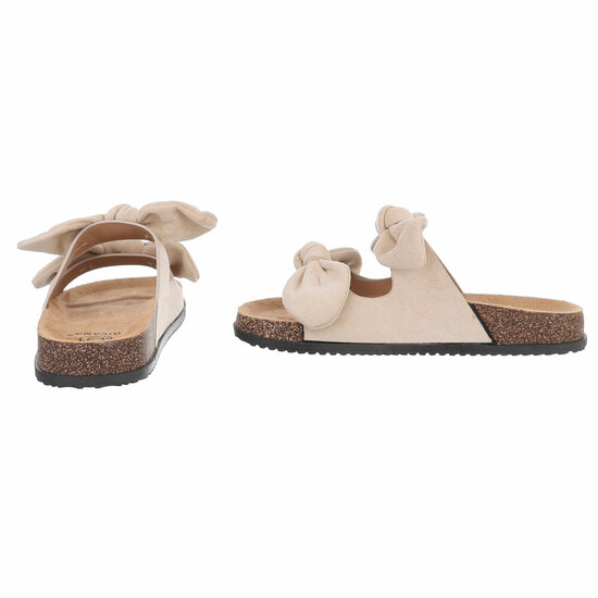 Mules beiges Marga
