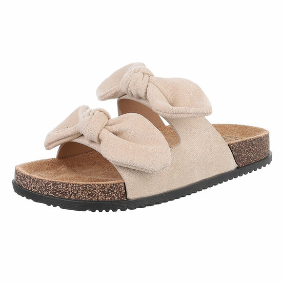 Mules beiges Marga