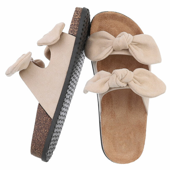Mules beiges Marga