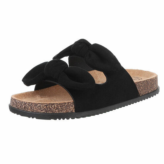Mules noires Marga