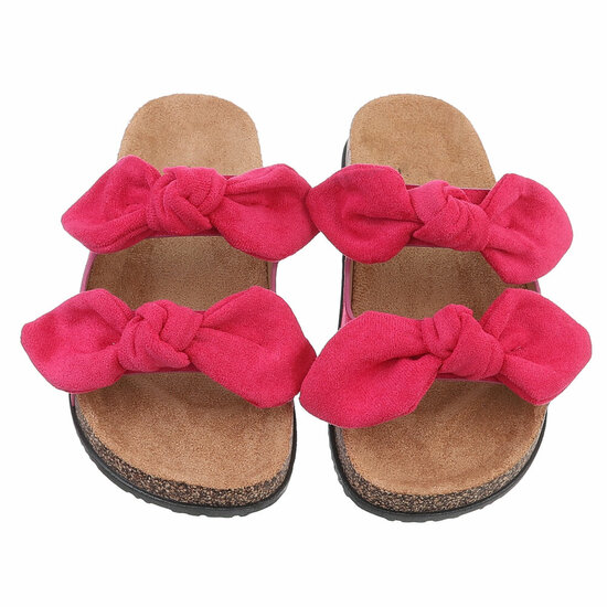 Mules fuchsia Marga