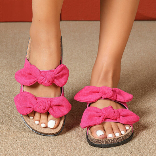 Mules fuchsia Marga