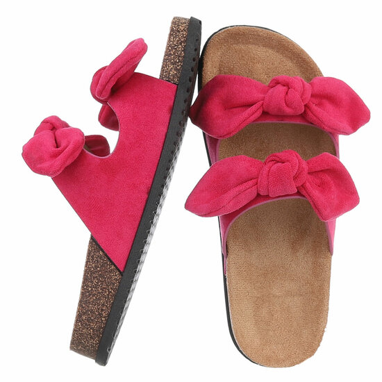 Mules fuchsia Marga