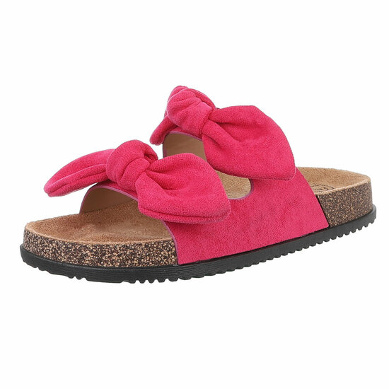 Mules fuchsia Marga