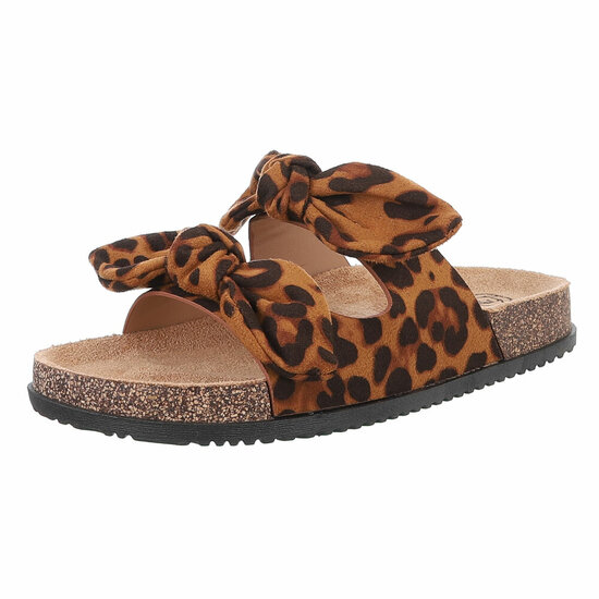 Mules léopard Marga