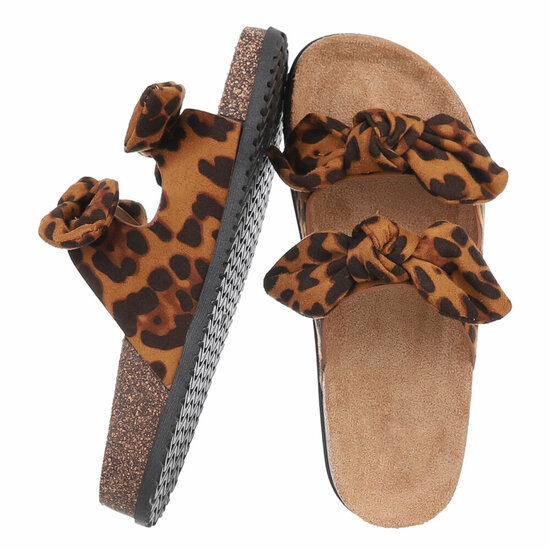 Mules léopard Marga