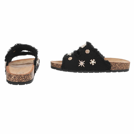 Zwarte mule Catherine