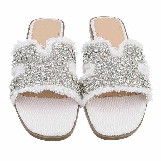 Witte mule Chiara