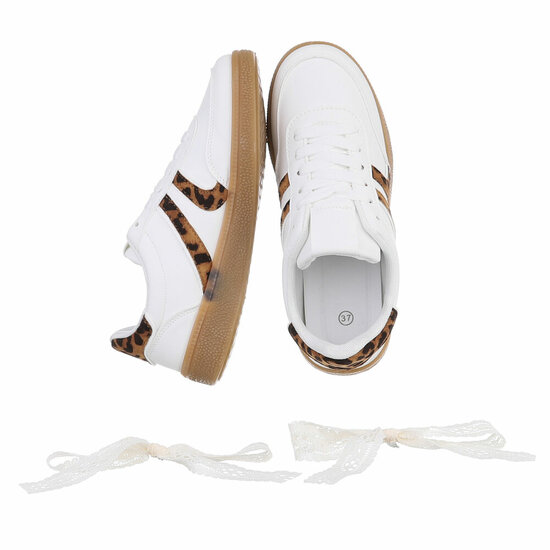 Lage witte sneaker Alison