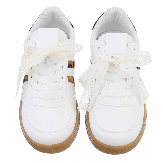Lage witte sneaker Alison