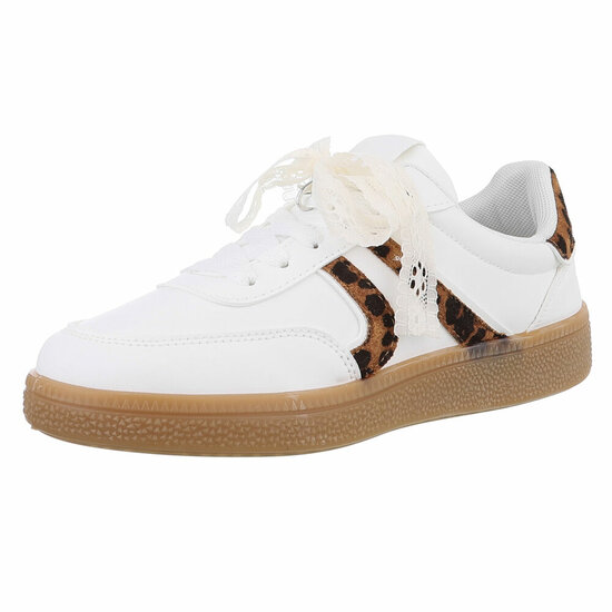 Lage witte sneaker Alison