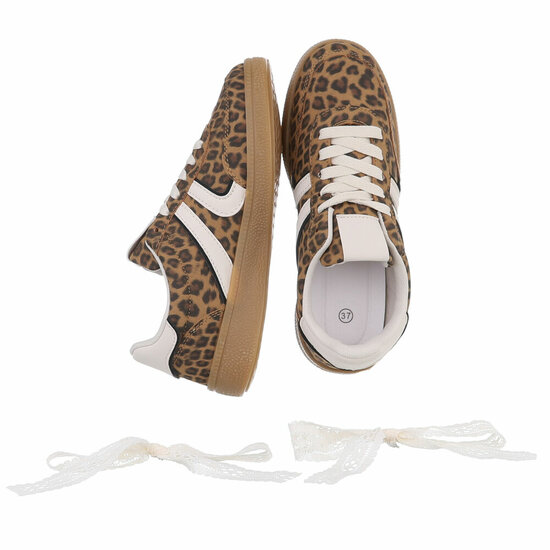Lage leopard sneaker Alison