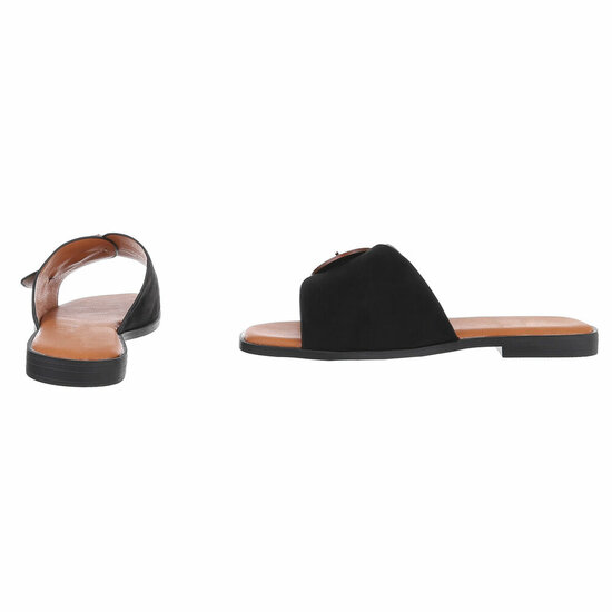 Zwarte mule Coco