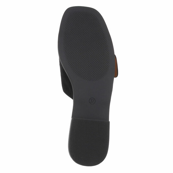 Zwarte mule Coco