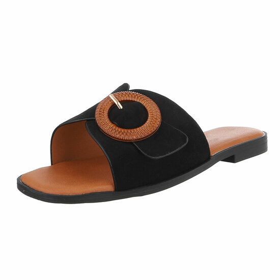 Zwarte mule Coco