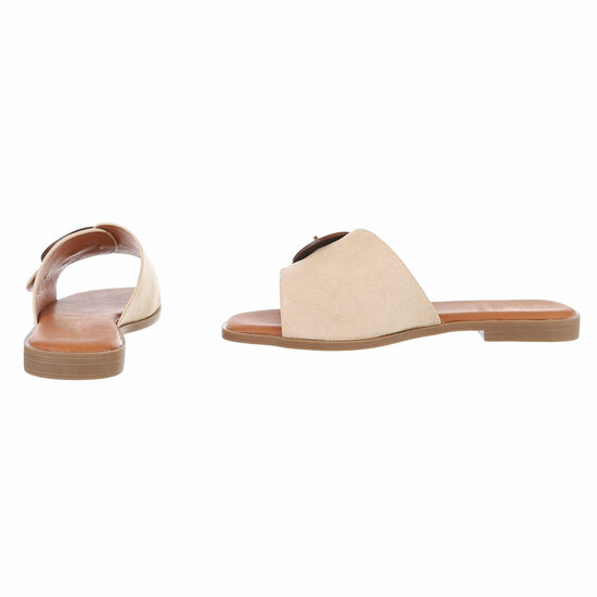 Beige mule Coco