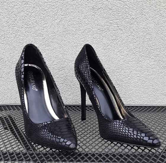 Escarpins noirs Grazia.