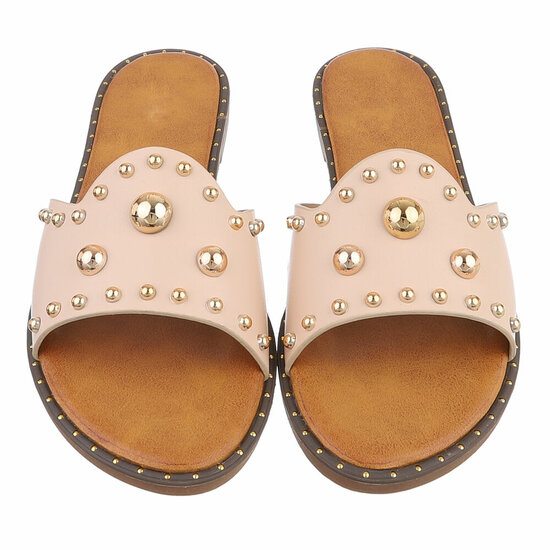 Beige mule Arzu