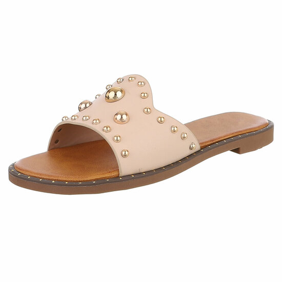 Beige mule Arzu