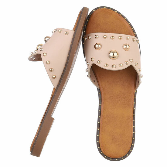 Beige mule Arzu