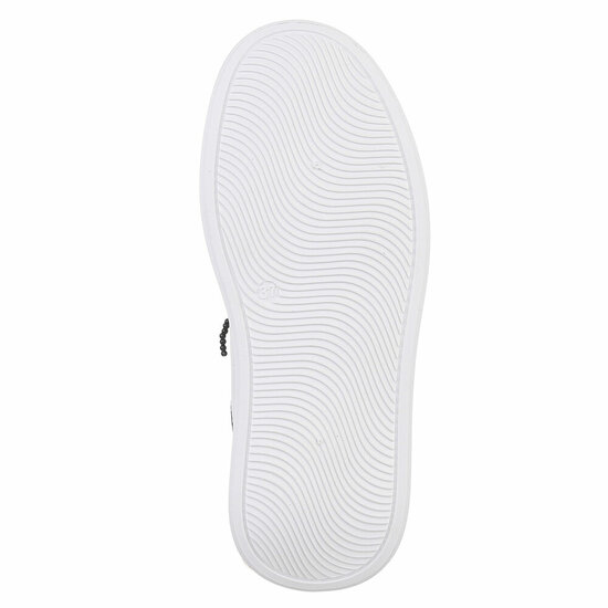  Lage wit-zwarte sneaker Celina