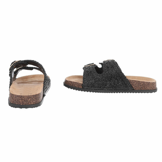 Zwarte mule Celia