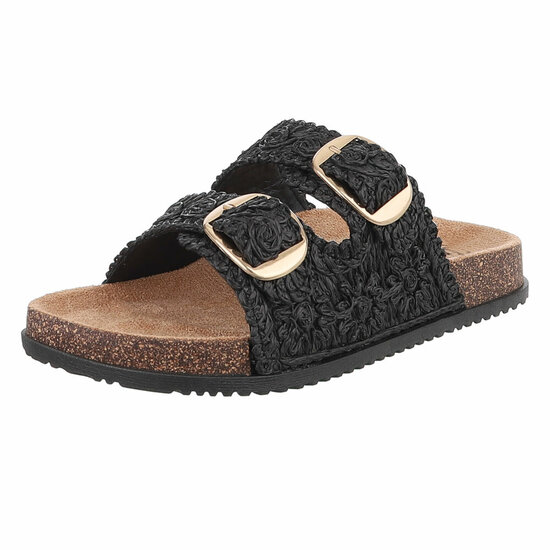 Zwarte mule Celia