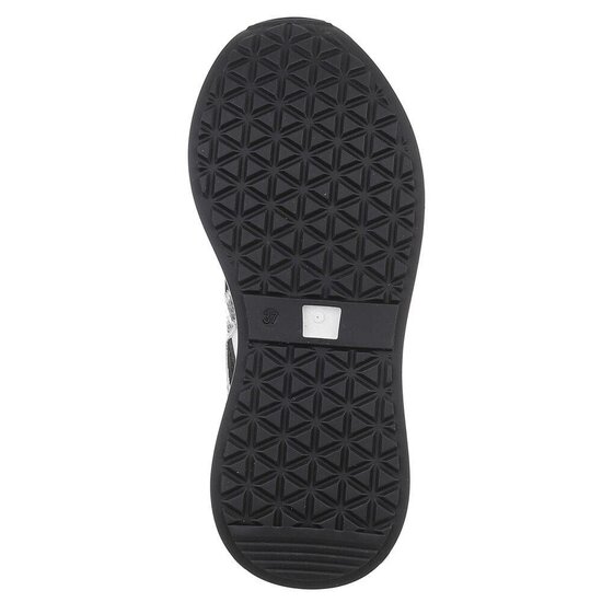 Lage zwarte sneaker Christiana