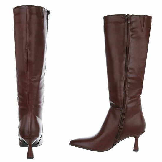 Hoge bordeaux laars Clarissa