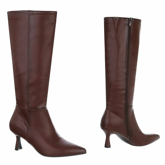 Hoge bordeaux laars Clarissa