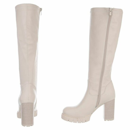 Beige hoge laars Tiffany