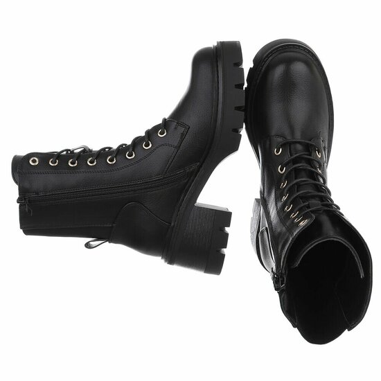 Zwarte  boot Virginie