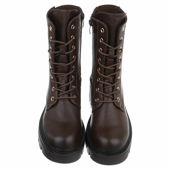 Bruine boot Virginie