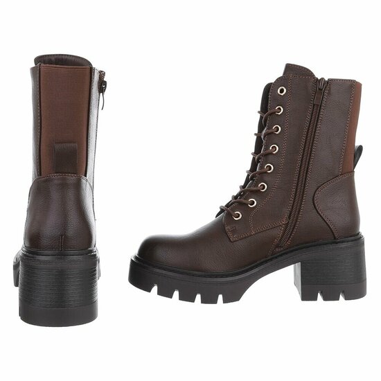 Bruine boot Virginie