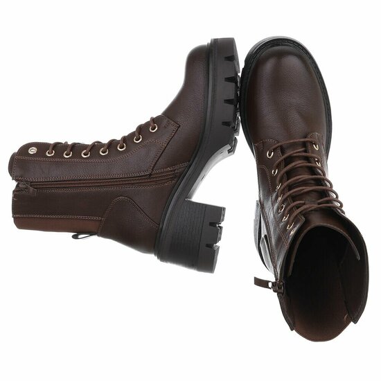 Bruine boot Virginie