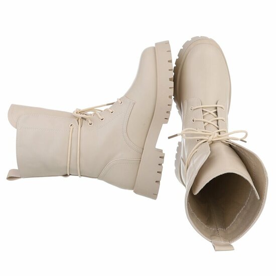 Beige boot Aggy