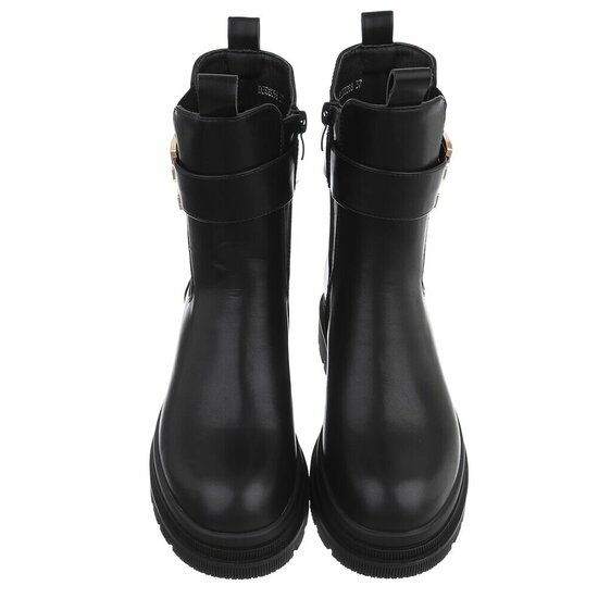 Zwart enkellaarsje Chanaya