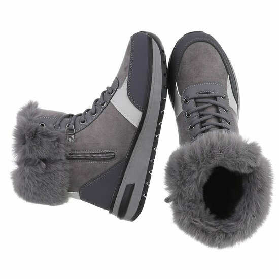Grijze daimen winterboot Dietie