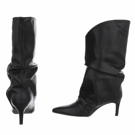 Bottes noires  mi-hauts  Cailey