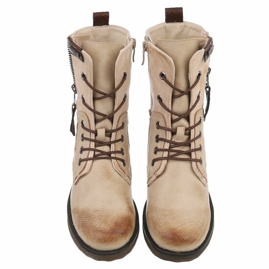Beige boot Christien