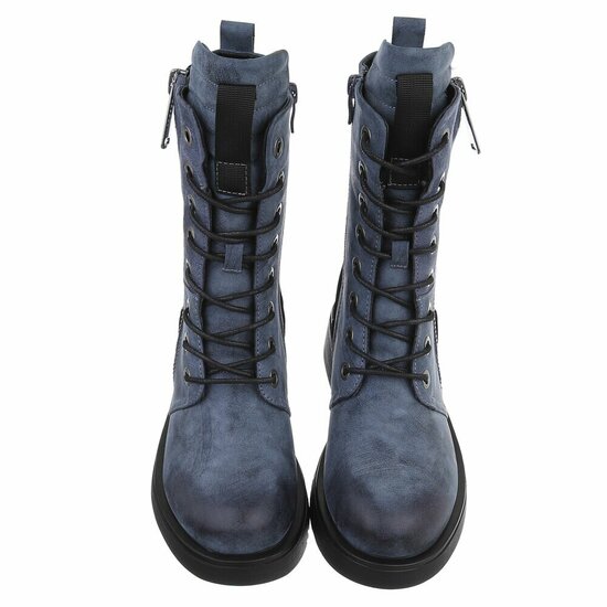 Blauwe boot Cobie